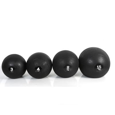 China Universal Fitness Exercise Gym PVC Sand Slam Hard Rubber Filling Ball for sale