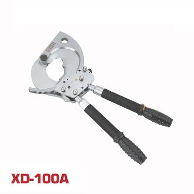 China CUTTING XD-100A Ratchet Wire Cutter Pliers Ratchet Cable Cutter for sale