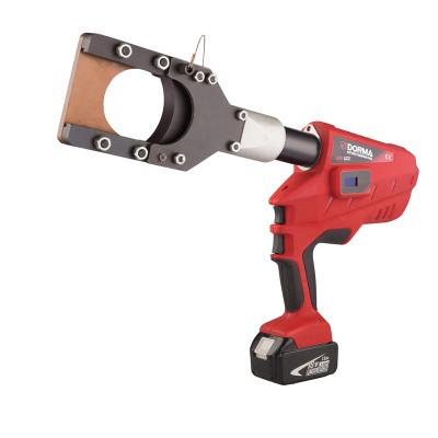 China NEC-85A Battery Powered Al Hydraulic Cable Armored Carbon Steel Cu Cable Cutter for sale