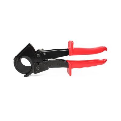 China JK-240 Carbon Steel Ratchet Wire Cutter / Heavy Duty Cable Cutter / Hand Cutting Tool for sale