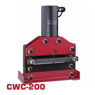 China CWC-200 Carbon Steel Hydraulic Press Steel Bus Bar Cutting Machine Tools for sale