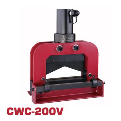 China CWC-200V Carbon Steel Metal Busbar Hydraulic Cutting Tool for sale