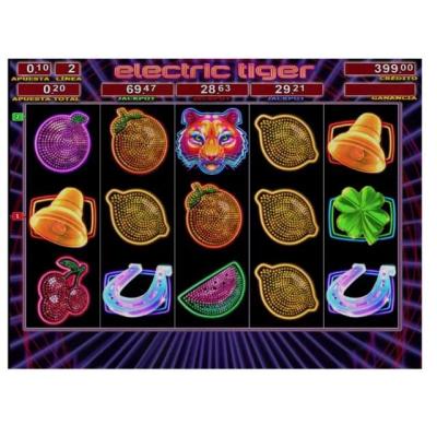 China Slot Fish Machine For Sale New Hot Sale Video Games Fortunes Curved LCD Screen Lucky Lion Dual Screen Link Slot Game Casino Video Slot Game b for sale