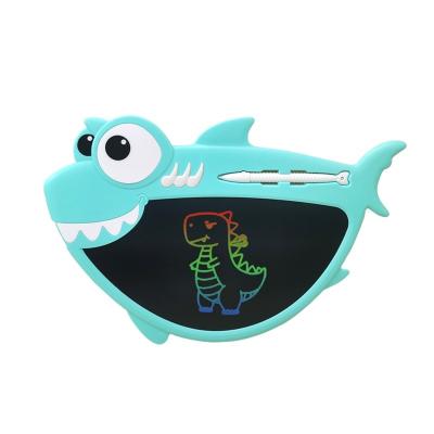 China Multi One LCD Shark Drawing Shape One Click Drawing Board Clear And Lock LCD Teaching Machine Kids Toy HN915743 for sale