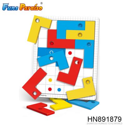 China Educational Educational Desk Game L Shape .inactive Matching Toy HN891878 for sale