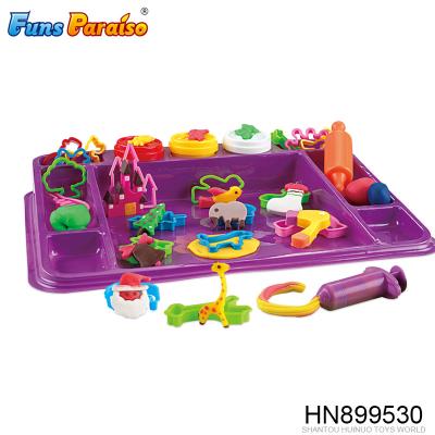 China Clever diy toys mold for children play dough set HN899530 35*28*6cm for sale