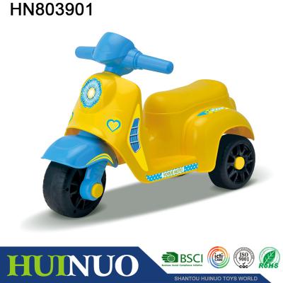 China Ride On Toy Cheap Plastic Ride-On Toy 3 Wheel Ride On Motorcycle Children HN803901 for sale