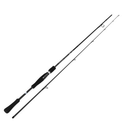 China Carbon FTK Fishing High Carbon Steel Spinning Casting Fishing Pole 2 Section Lure Rod for sale