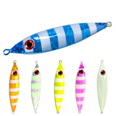 China FTK Fishing Bass Fishing Lure Artificial Casting Tackle 0362 Metal Cast Jig Spoon Shore Lead Fish Sea Bait for sale