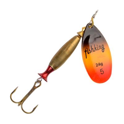 China Ready Wholesale Long FISHKING Brass Boat Bait High Quality Copper Fishing Trout Bass Fishing Lures Spinner Spoon Lures for sale