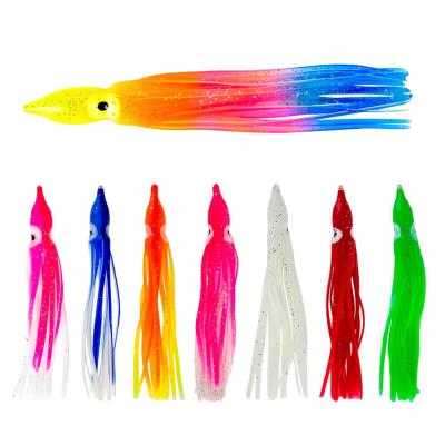 China FTK YY Plastic OEM Customized Squid Bait Aritificial Soft Bait Fish Lures Soft Bait Fishing Lure Squid Shrimp Fish for sale