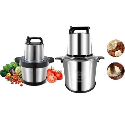 China Commercial Electric Food Processor Chopper Meat Grinder Stainless Steel Yam Pounder Fufu Pounding Machine 6l 10l 12l for sale