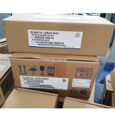 China Yaskawa 1pcs 400W servo motor and driver totally enclosed + 3pcs 1.5kw servo motor and driver with 4pcs 10m cable for sale