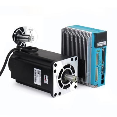 China JMC 3Phase Nema42 20N.m Hybrid Closed Loop Servo Motor Kit 2000rpm 110J12190EC+3HSS2208H-110 110J12190EC+3HSS2208H-110 for sale