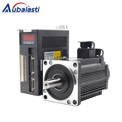 China AC Motor Driver 1KW 4N.M 1.3KW 5N.M 1.5KW 6N.M Series Totally Enclosed Servo AC Motor 130ST Matched Servo Driver AASD 30A Motor Complete Kit for sale