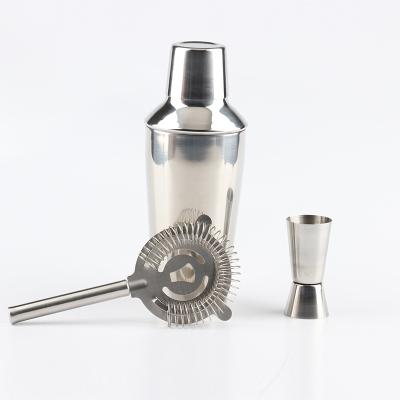 China Factory Direct Sale Recyclable Stainless Steel Bartender Custom Cocktail Shaker for sale