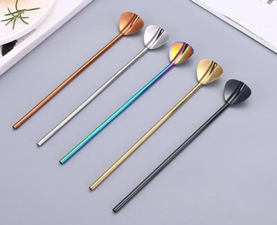 China 2020 Amazon Disposable Metal Straws Straws With Spoon Stainless Steel Straw Spoon for sale