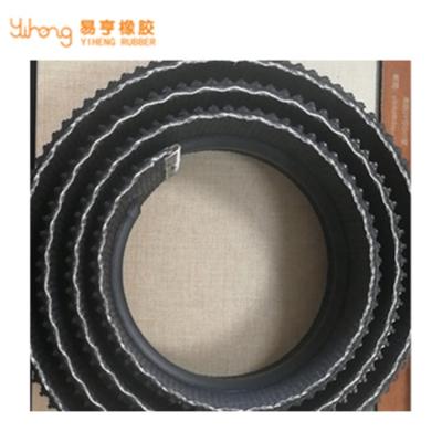 China Fabric and high tensile strength rubber feature and bare rear rough upper china conveyor belt for sale