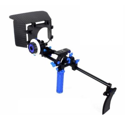 China Dslr rig kit with Shoulder Rig + Follow Focus +Matte Box Can Be Installed on The Tripod for sale