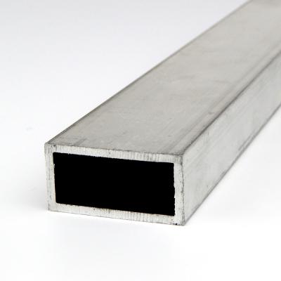 China Rectangular Anodized Extruded Pipe Profile Constructure Round / Square Tubing Aluminum Pipes for sale