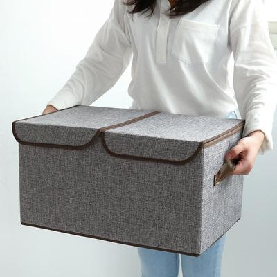 China Rectangle Foldable Covering Non Woven Home Opp Bag 2pcs Storage Boxes And Bins Organizers Cabinet Storage Minimalist Wholesale Household Bags for sale