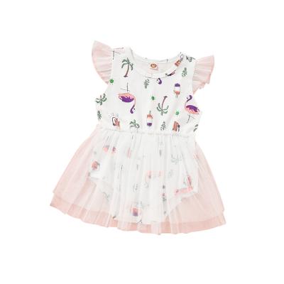 China 2021 breathable new design summer fashion baby dress high quality old girl skirt for sale