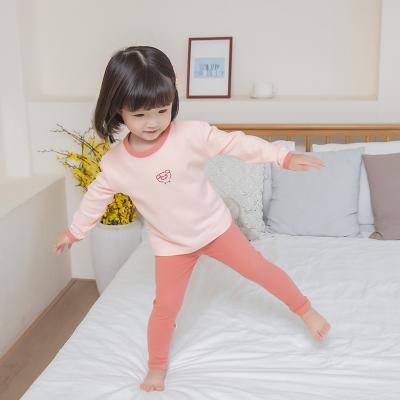 China Wholesale Children's Breathable Long Johns Set Boy and Girls Autumn Home Clothing Underwear Home Pajamas for sale