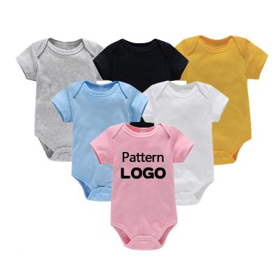 China Other Customized Newborn Baby Rompers Long Sleeve Triangle Rise Hayi Autumn Winter Full Moon Baby Short Overalls for sale