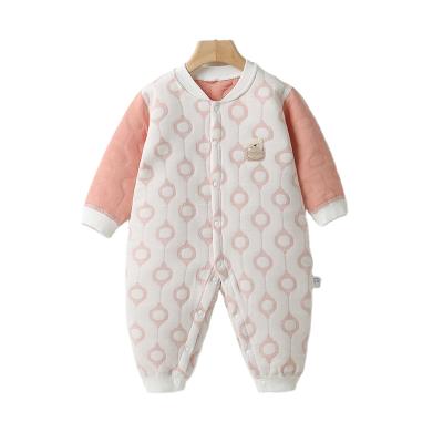 China Other Cheap Newborn Baby Romper Cotton Baby Romper Long Sleeve Organic Infant Baby Clothing for sale