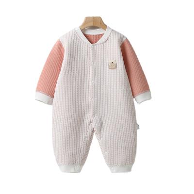 China Other baby rompers winter fleece harcoat men and women warm babies spring and autumn sleep clothes newborn crawl suit 0-1 years for sale