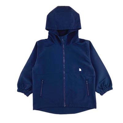 China New Sustainable Kids Wear Drop Zipper Jacket For Boys With Hooded Australian Grain Fleece Windproof Coat For Kids for sale