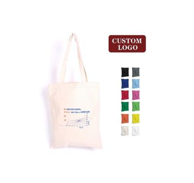 China Fashionable Personalized Shoulder Shopping Cotton Tote Canvas Bag With Inside Pockets for sale