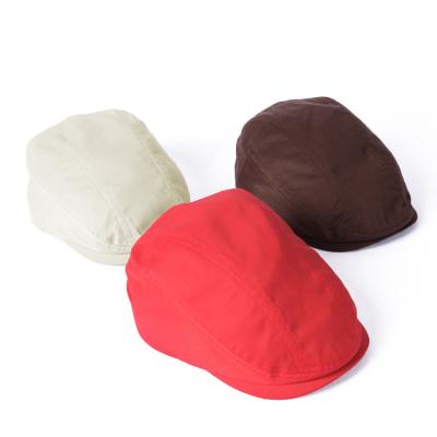 China Winter Feminine Women's Polyester Comfortable British Newsboy Men's Flat Hats Ivy Caps for sale