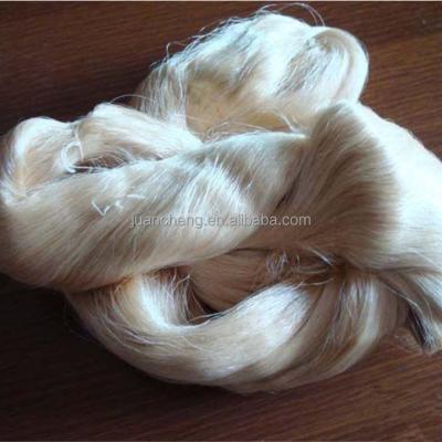 China Sustainable tussah silk yarn water twirled 33/37D for sale