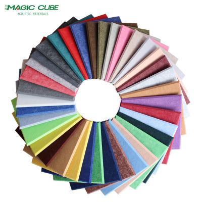 China Fireproof 100% Polyester Sound Absorbing Panels For Hotel Decoration for sale