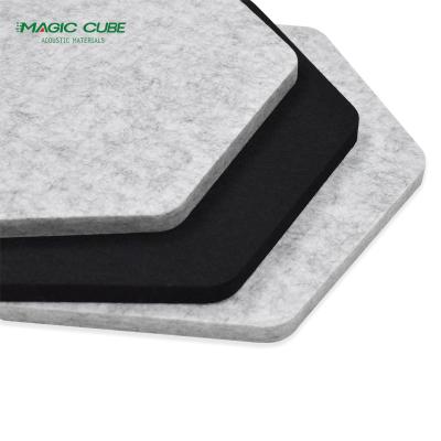 China Eco Friendly Polyester Fibre Acoustic Panel Flame Retardant For Multi Function Hall for sale