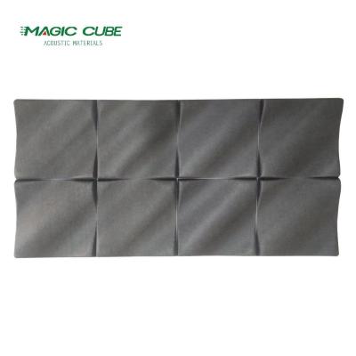 China Office Building 3D Acoustic Wall Tiles Customized For Sound Insulator for sale