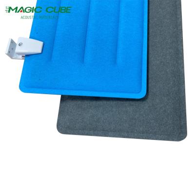 China Office 100% Recyclable Felt Desk Dividers Polyester Fiber Customized for sale