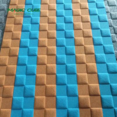 China Customized 3D Acoustic Panel Multiple Shape For Home Office Studio for sale