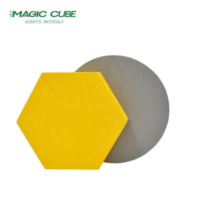 China Modern Design Environment Friendly Fiberglass Ceiling Board For Indoor Sound Absorption for sale