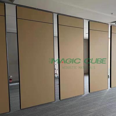 China Fireproof Aluminium Movable Partition Wall Leather Surface With Safe Material for sale