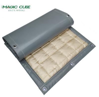 China Inflatable Customized Sound Absorbing Blankets Stc 27dB Flexible Design for sale