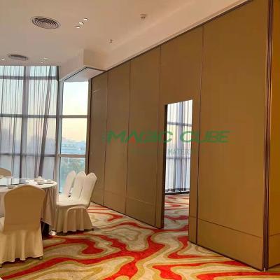 China Modern Design Movable Partition Wall MDF Board Surface For Hotel Sound Control for sale