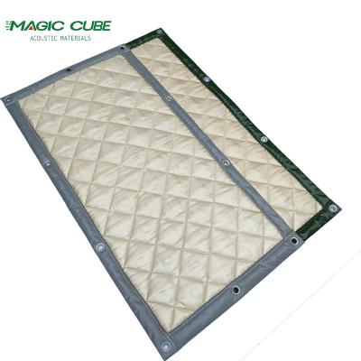 China Eco Friendly Noise Cancelling Fence PVC Tarpaulin And Fabric Surface Finished for sale