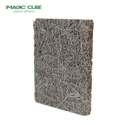 China Industrial Design Fire Proof Wood Wool Acoustic Panel For Wood Keel Installation for sale