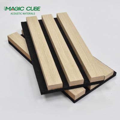 China Polyester Acoustic Panel Wood Acoustic Panels Soundproofing Material Akupanel For Studio Equipment Wall Panels for sale