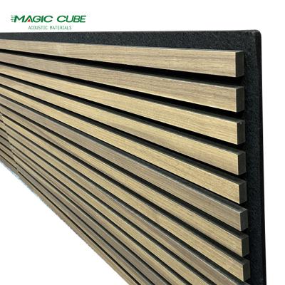 China Europe hot sale  Stylish Decorative  acoustic high density akupanel wooden for Soundproofing for sale