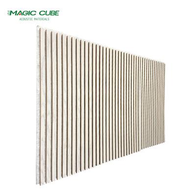 China Europe hot sale Sound Absorbing Panel akupanel slat pet wood acoustic panel for Soundproofing for sale