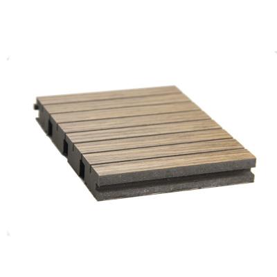 China Fireproof Acoustic Material Grooved Wooden Acoustic Panel With CE Certificate for sale