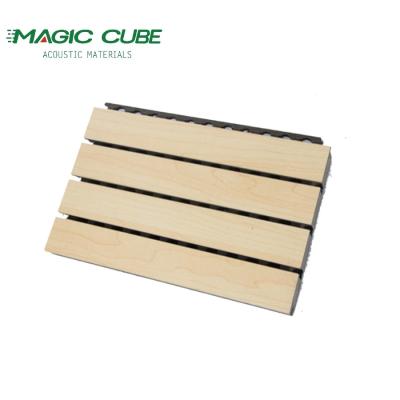 China Most Popular Fireproof 3D Model Design grooved acoustic panels with  competitive price for sale